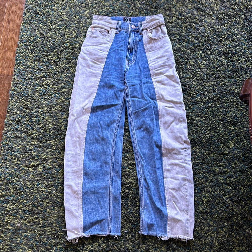 BDG Two-Tone Balloon / Mom Jeans